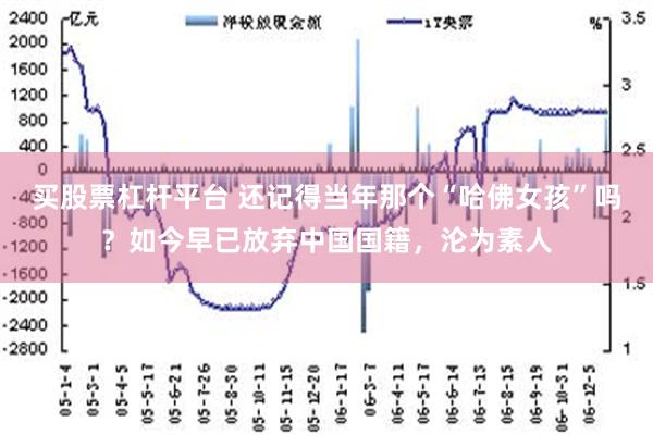 买股票杠杆平台 还记得当年那个“哈佛女孩”吗？如今早已放弃中国国籍，沦为素人